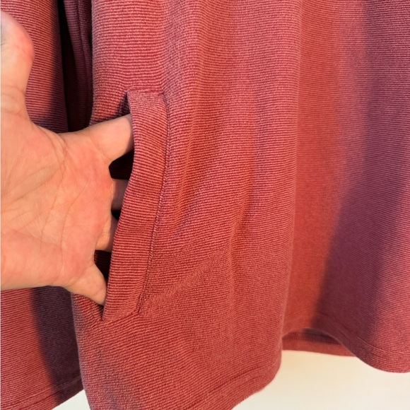 Southern Marsh 1/4 Zip Outerwear Pullover Large Rust Pockets - Picture 4 of 6